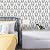 Naphite Tulip Floral Peel and Stick Wallpaper Vintage Leaf Boho Contact Paper for Cabinets Neutral Self Adhesive Wallpaper for Bedroom Bathroom Waterproof Farmhouse Wall Decor Navy 17.3inW 78.7inL
