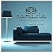 Pegatina de Pared 57 * 38cm namaste wall sticker decoración de pared de loto 1 pcs