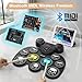 Electric Drum Set with 7 Colorful LED Light Patterns, Enhanced Rebound Feel Electronic Drum Kit Featuring 9 Pads, Bluetooth MIDI, and Dual Speakers, Family Gift for Kids and Adult Beginners