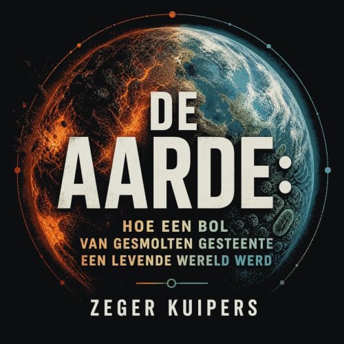 『De aarde: Hoe een bol van gesmolten gesteente een levende wereld werd』のカバーアート