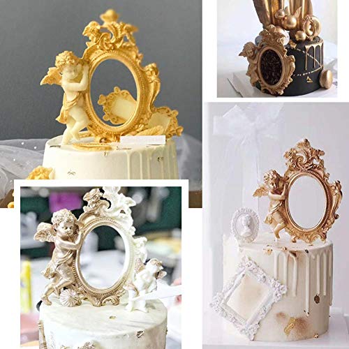 Molde redondo de silicona para decoración de pasteles miniatura 4