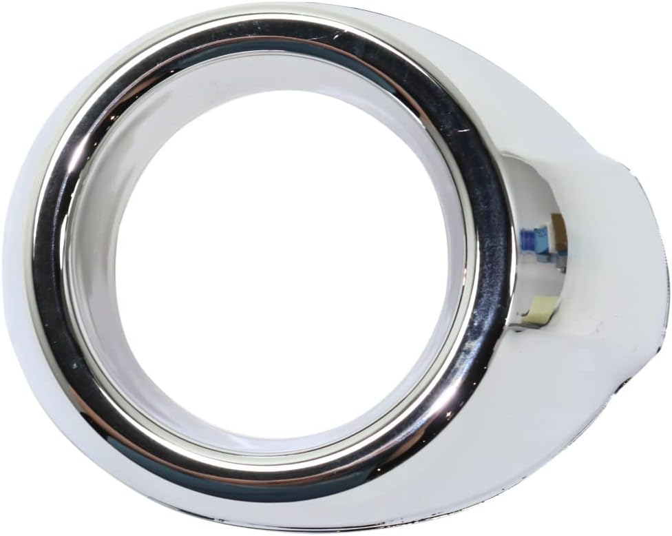 For Ford Focus 2012 2013 Fog Light Trim Driver and Passenger Side | Pair | Front | Chrome | SE/SEL Model | Replacement For FO1038117, FO1039117 | CP9Z17E811C, CP9Z17E810C