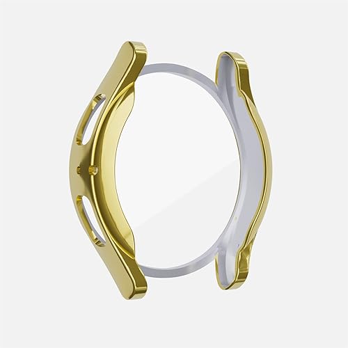 Miniatura 8 de Funda para Samsung Galaxy Watch 5 Protector de pantalla de 1.575 pulgadas, carcasa protectora de pantalla chapada en TPU suave, funda protectora