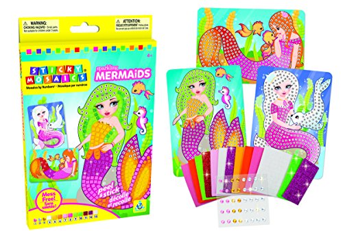 Preisvergleich Produktbild The Orb Factory Sticky Mosaics Sparkling Mermaids Kit