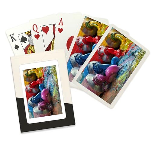 Lantern Press Naipes Póker con diseño artístico 52 cartas