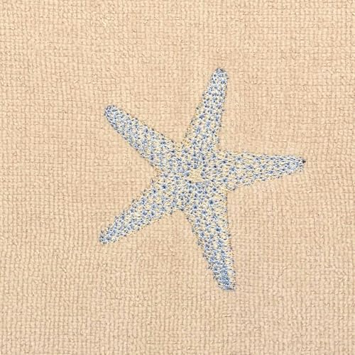 Avanti Linens - Fingerspitzen-Handtuch, weiches und saugfähiges Baumwolltuch (von The Sea Collection, Rattan)