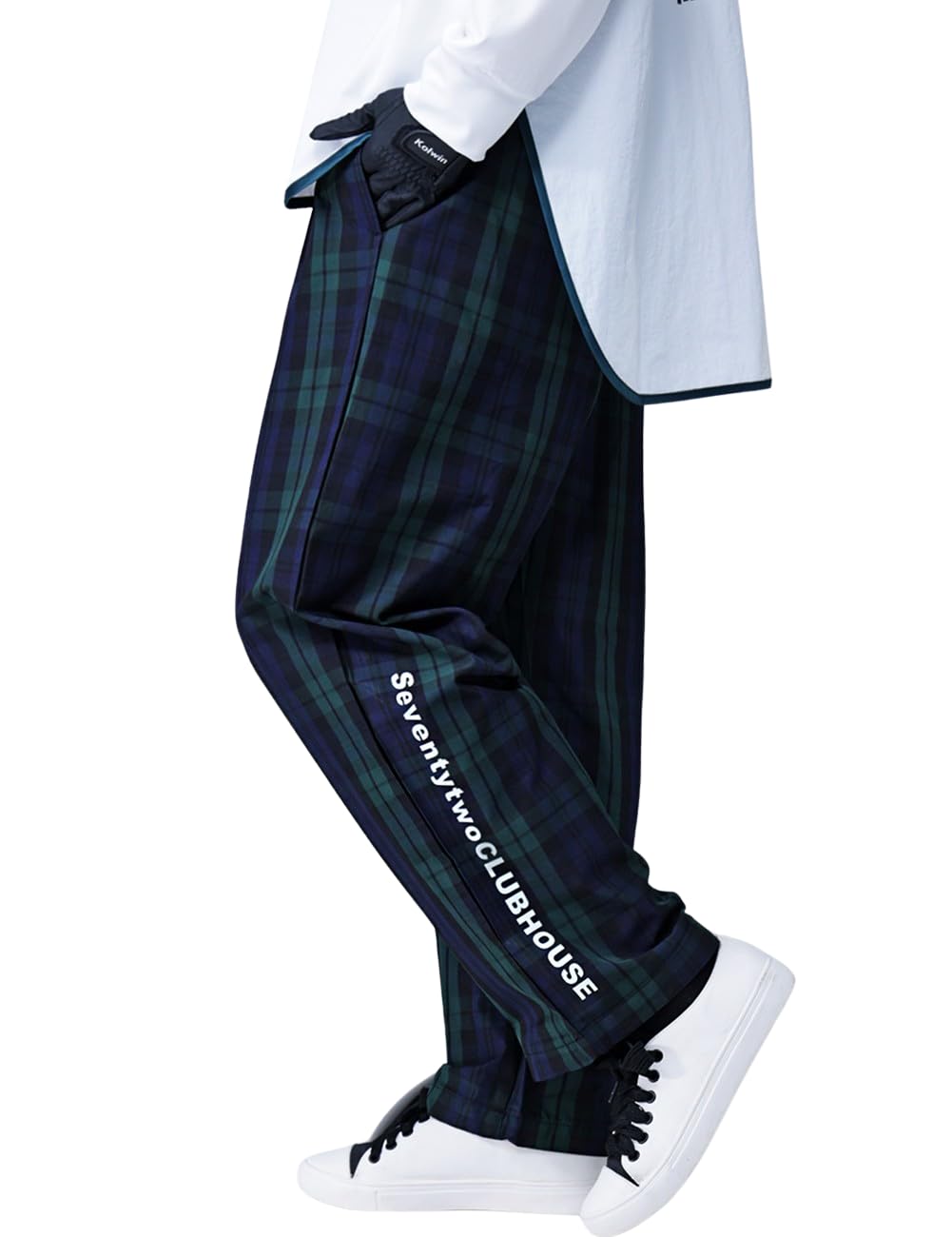 plantation パンツ　青チェック plantation パンツ 青チェック プランテーション plantation