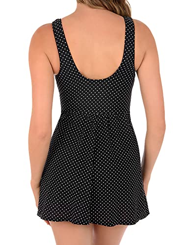 Miraclesuit Women's Swimwear DD-Cup Solids Marais Tummy Control V-Neckline Soft Cup One Piece Swimsuit4