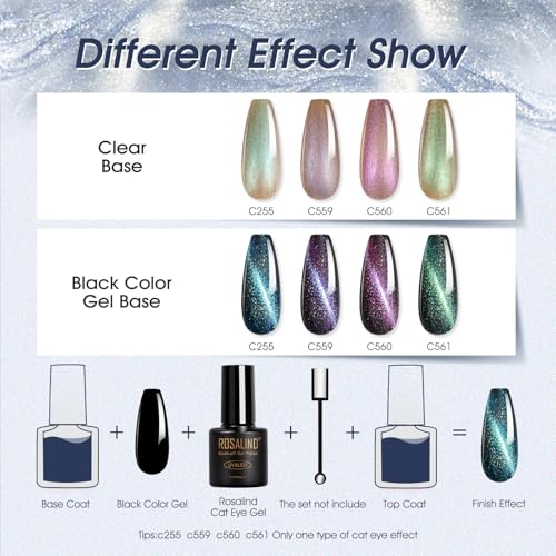 Vernis semi permanent magnétique oeil de chat, le cadeau idéal - 3