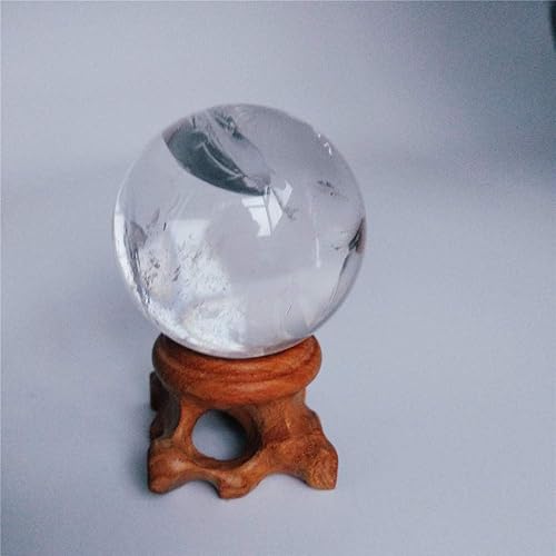 Miniatura 7 de LIXUAN Esfera de cristal transparente con cristales curativos, esfera de piedras preciosas y bolas de cristales (0.984 in)