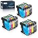 Produktbild OfficeWorld Ersatz für Brother LC223 Druckerpatronen Hohe Kapazität Kompatibel mit Brother DCP-J4120DW MFC-J5320DW DCP-J562DW MFC-J880DW MFC-J5620DW MFC-J680DW MFC-J4625DW