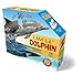 Madd Capp Puzzles Jr. - I AM Lil’ Dolphin - 100 Pieces - Animal Shaped Jigsaw Puzzle