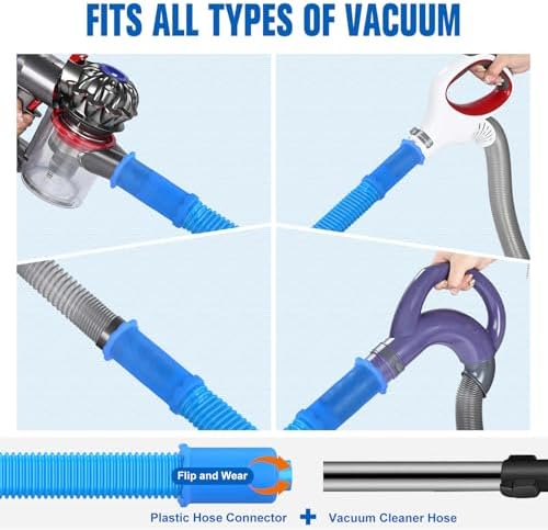 Sealegend Dryer Vent Cleaner Kit Vacuum Hose Attachment Compatible with Most Vacuum Cleaner, Quickly Lint Remover Cleaning Supplies - View 6