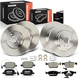 Frankberg Bremsensatz inkl. 4x Bremsscheiben + 8x Bremsbeläge Vorne Hinten Kompatibel mit GT 937 156 Sportwagon 932 156 932 147 937 Replace# 60801722, 46445006