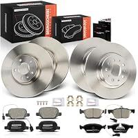 Frankberg Bremsensatz inkl. 4x Bremsscheiben + 8x Bremsbeläge Vorne Hinten Kompatibel mit GT 937 156 Sportwagon 932 156 932 147 937 Replace# 60801722, 46445006
