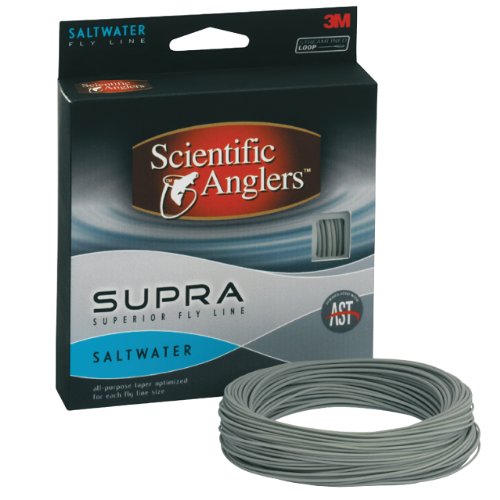 Scientific Anglers Supra Saltwater Fly Line, Gry (WF11F)