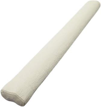 Premium Italian Crepe Paper Roll Heavy-Weight 180 Gram - 600 Bright White