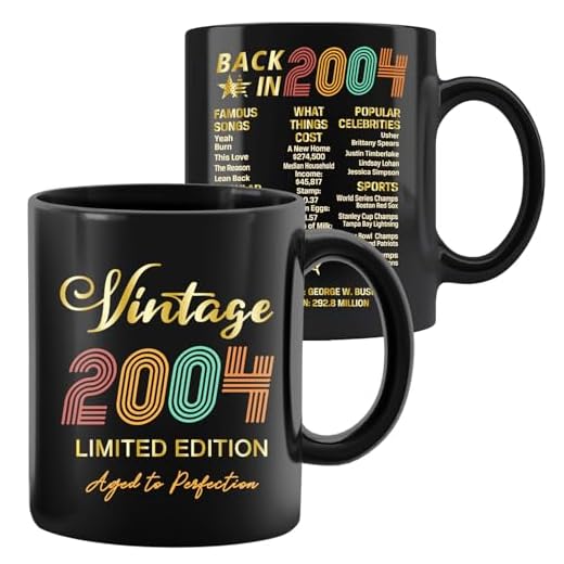 21th Birthday Gifts for Women Men,21th Birthday Gifts for Him,2004 Birthdays Gift for Women Men,Unique 21 Years Old Gift,21 Birthdays Presents Coffee Mug,Funny Coffee Mug,Ceramic Coffees Mugs