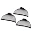 Wig Cap - 3 Pack of Elastic Nylon Black Mesh Net for Kids, Men, and Women, Long and Short Hair