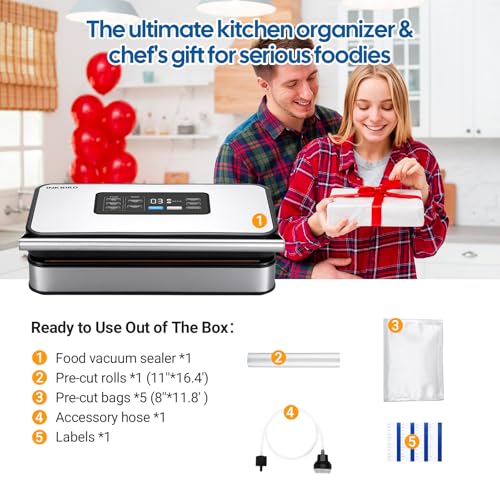Image of INKBIRD Vacuum Sealer Machine UK Plug (C1-KD67-69OY)