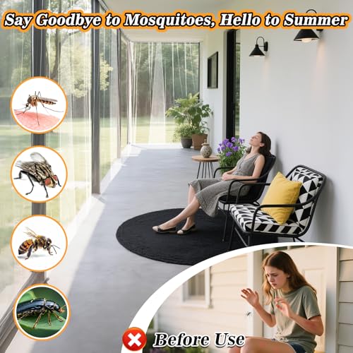 Image of 65x10ft Large Ultra-fine Mesh Mosquito Net, Patio Screen Netting, 1Pc White | Breathable, Easy to Cut, Bird Insect Pest Bugs Barrier, Outdoor Garden /Balcony /Porch /Raised Beds /Tree Protection