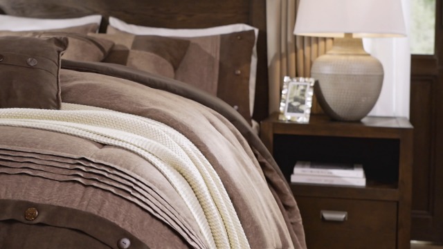 Amazon.com: Madison Park Boone Cozy Comforter Set, Faux Suede