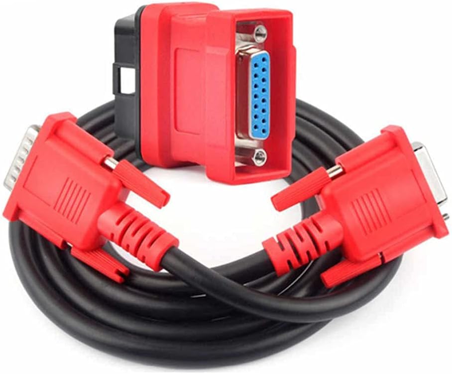 Proscan Automotive Main Test Cable + OBD OBD2 16Pin Adapter Connector For Autel MaxiDAS DS708