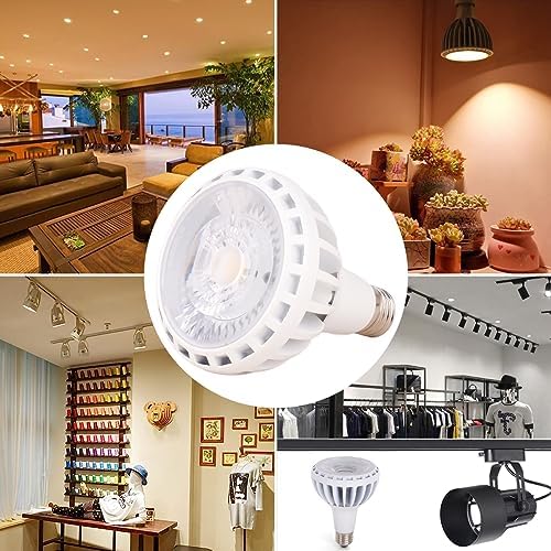 RYTM (8-Pack) PAR30 Spotlight LED Bulbs 20 Watt COB (150 Watt Eqv.) 1500 Lumens Flood Light Bulb, 30° Beam Angle, Non-Dimmable, AC 85V-265V, E26/E27 Base Recessed Light Bulbs (Natural Daylight 4000k) — 사진 3
