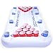 GoPong Pool Lounge Beer Pong Inflatable with Social Floating, White
