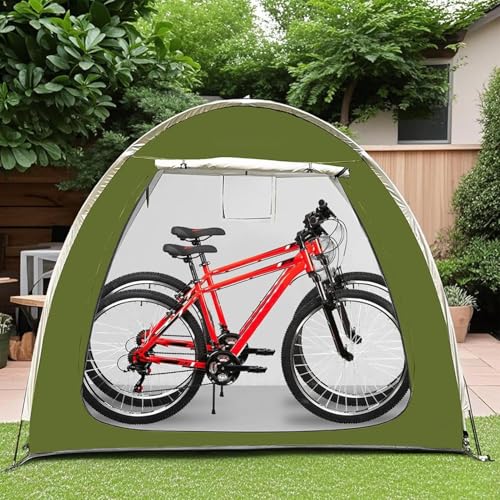 Abri de vélo pour protéger vos deux-roues de la pluie et du vent - 6