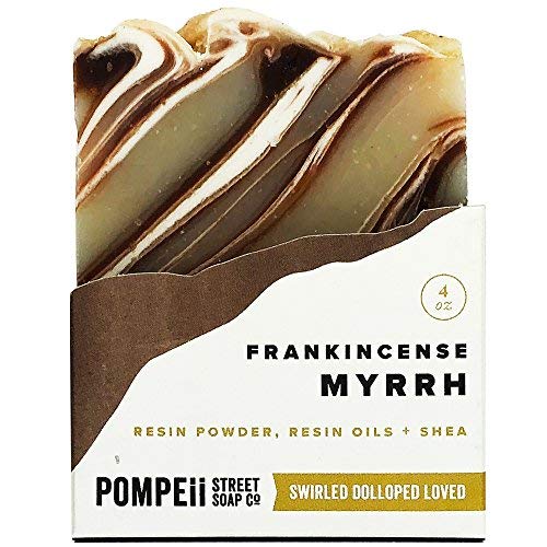 FRANKINCENSE MYRRH SOAP Natural Artisan Crafted with Organic and Natural Oils 4 oz