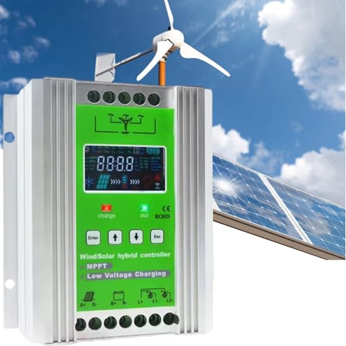 Mppt HíBrido Com Display Digital, Inversor HíBrido MéTodo De Carregamento De TrêS EstáGios, Solar Eó