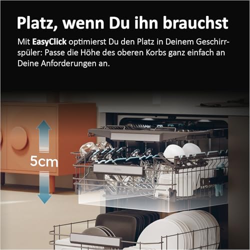 Haier Geschirrspüler teilintegriert 60 cm I Einbauspülmaschine Washlens Plus Series 2 I 14 Maßgedecke, 5 Programme, automatische Türöffnung, Besteckschublade, leise I XH 4C4F1S