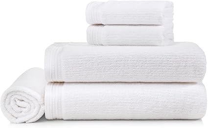 Karsten Jogo de Banho Imperial Branco 100% Algodão 5 peças Menor preço em Karsten Jogo de Banho Imperial Branco 100% Algodão 5 peças