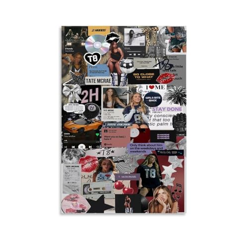 Tate Niedlich Spleißen Mc-rae Poster Su Tela Per La Stanza,