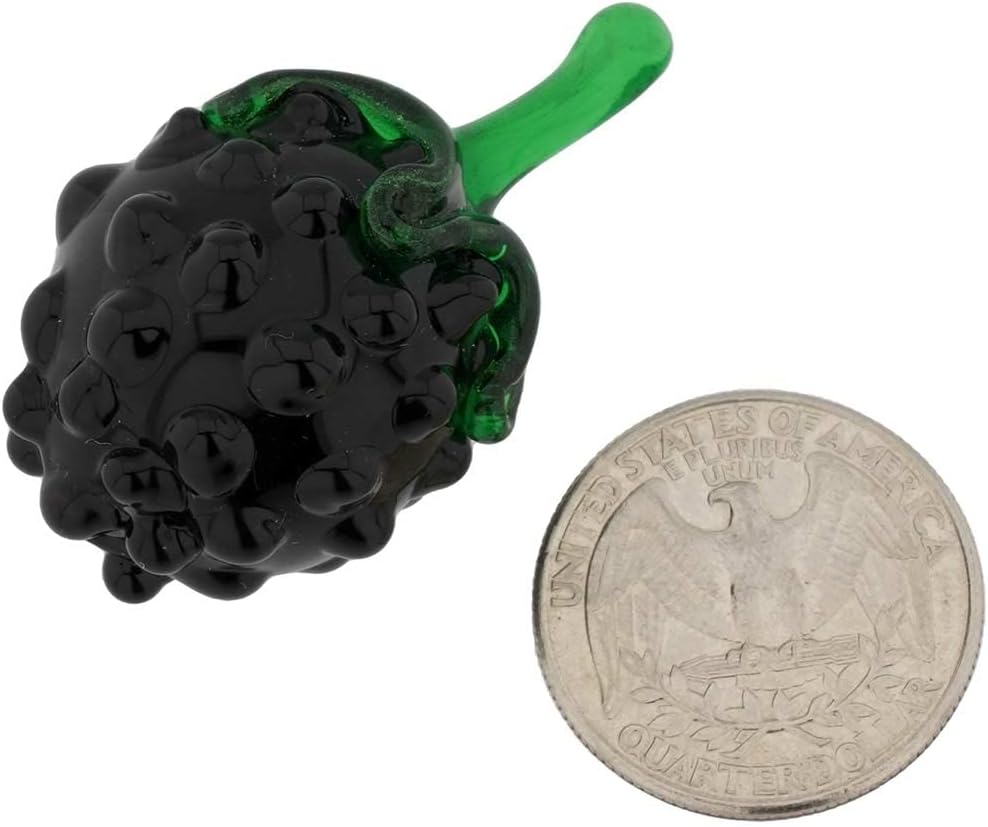 Glass Of Venice Murano Glass BlackBerry Figurine
