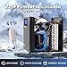 Poafamx Water Chiller for Cold Plunge, 1/3 HP Ice Bath Chiller with External Water Pump Filter Insulated Hoses, Quiet 79Gal Ice Bath Cooler for Cold Therapy Athletes Recovery Home Use 110V