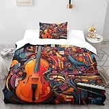 Zoom IMG-1 itomen violin violino copripiumino 3d