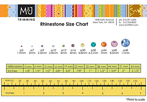 Swarovski Crystals Flat Back Rhinestones - 2088 Xirius Rose Round Foil Backed - SS20 (4.6mm-5mm) - Crystal AB 001 AB (Iridescent) - Thumbnail 6