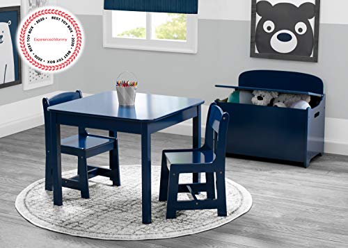 Delta Children Mysize Deluxe Toy Box, Greenguard Gold Certified, Deep Blue #TOP5