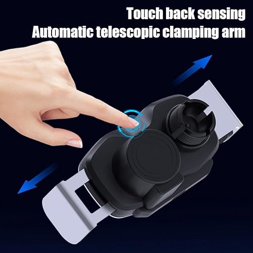 Miniatura 5 de Soporte de teléfono para automóvil, clip mágico D7, soporte eléctrico para teléfono móvil, sujeción automática, soporte para teléfono del automóvil,