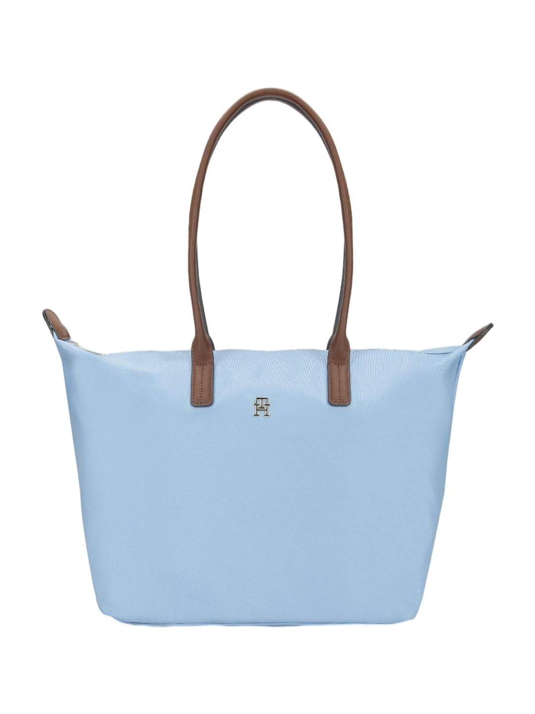 tommy hilfiger Solid off-white polyester tote bag-picture-12