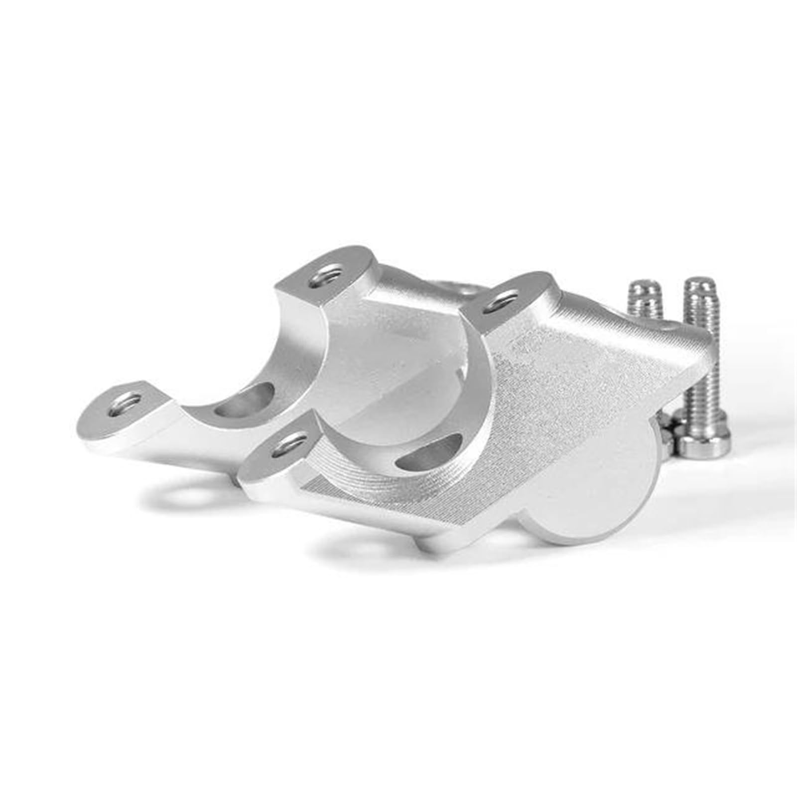 HZBHD Lift Handle Lever Motorcycle Handlebar Riser Lifting For B&MW R1200R LC 2015-2019 R1250R LC 2019-2023 Handle Bar Heighten Move Back Adapter Extension Bracket(Silver)