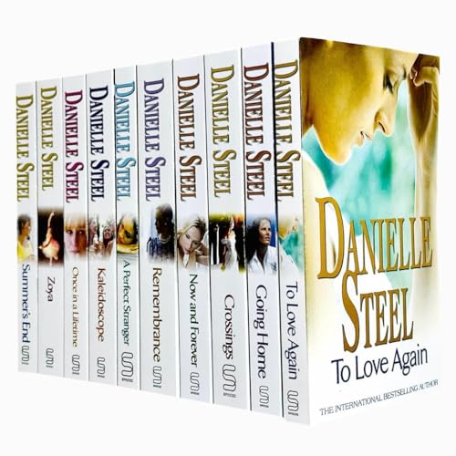Danielle Steel - Set di 10 libri da collezione (Going Home, To Love Again, Crossings, Now And Forever, Remembrance, A Perfect Stranger, Caleidoscopio, Once in A Lifetime, Zoya, Summer End)