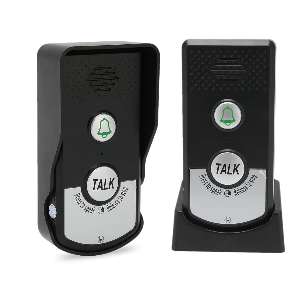 Campanelli interfonici wireless - di comunicazione bidirezionale a lunga distanza con design impermeabile IP54 per uso domestico e alberghiero