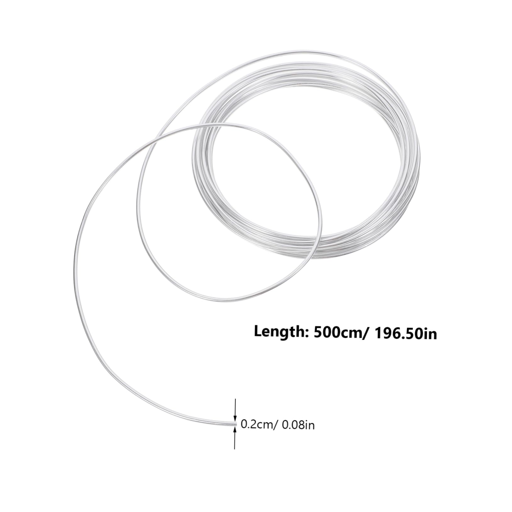 DOITOOL Garden Bonsai Wire Set 28 Gauge Metal Bonsai Wire for Shaping Aluminum for Bonsai Fixing Dec