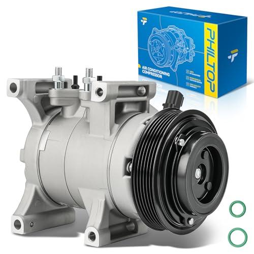 PHILTOP 140405 Air Conditioner AC Compressor with Clutch for Jeep Grand Cherokee 2011-2015 3.6L,2016...