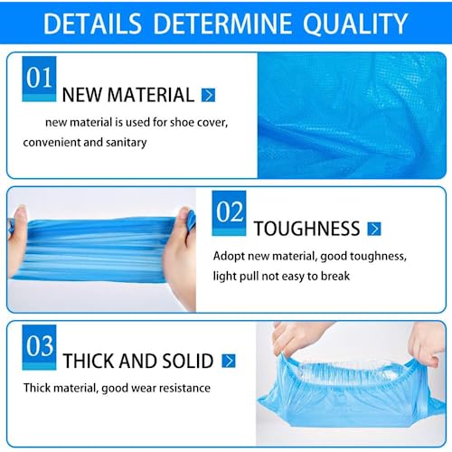 Image of Waterproof Shoe Covers for Hospital and Industry uses, A Grade Material
