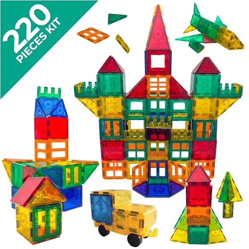 Tytan Tiles 220-Piece Magnetic Building Set — view 8