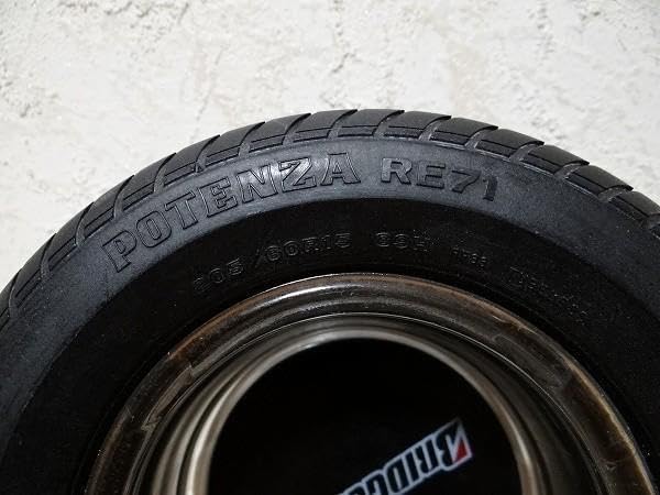 Amazon.co.jp: 80年代 ビンテージ ブリジストン ポテンザ RE71 タイヤ 